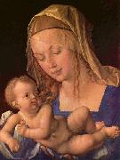 Albrecht Durer Die Madonna mit der Birnenschnitte oil on canvas